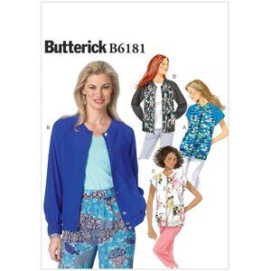 Butterick Sewing Pattern 6181 Jacket Misses Size 14-22
